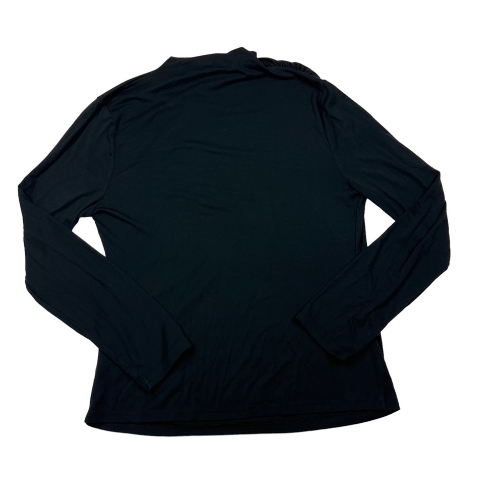 Shein curve mock neck top